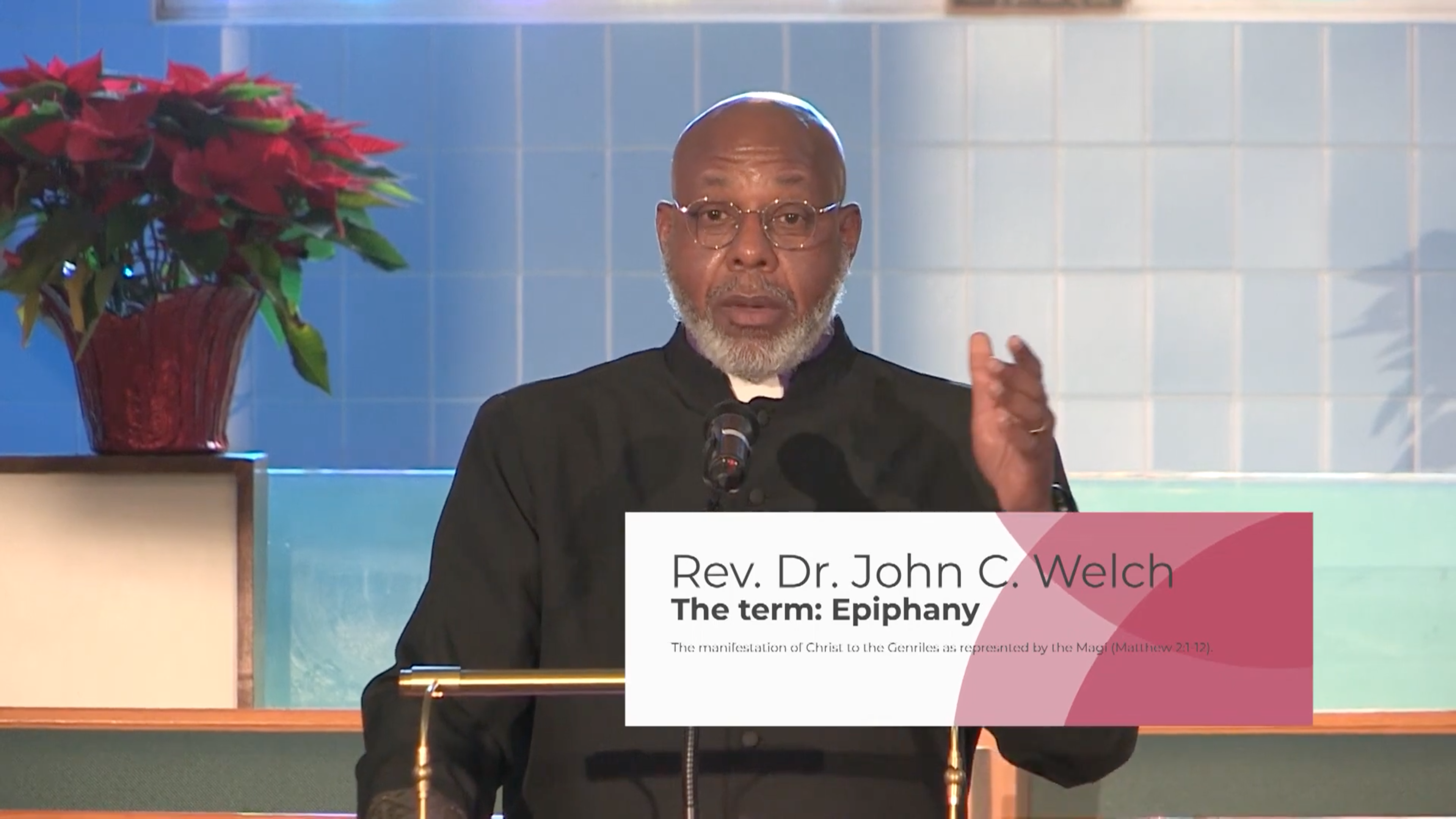 People Get Ready | Reverend Dr John C. Welch